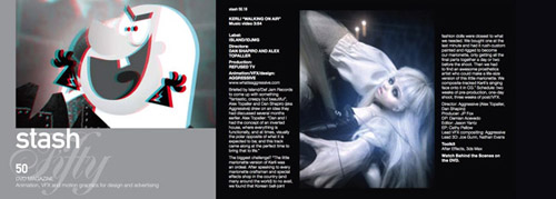 Kerli "Walking on Air" in STASH Issue 50